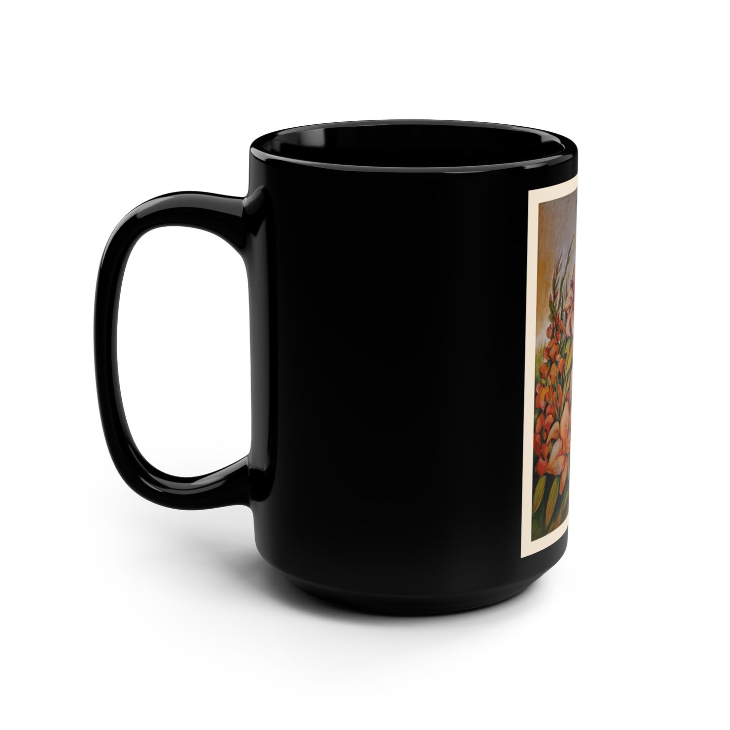 Floral Ascension- (Single Image) 15 oz Mug | A Floral Series by Lois VanLiew