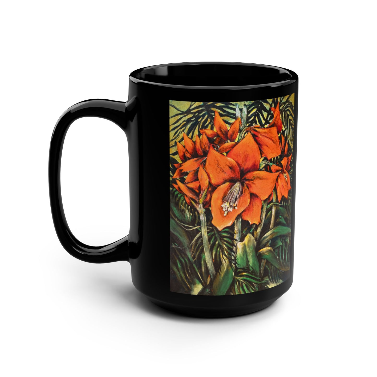Colorful Garden Presents- (Dual Image) 15 oz Mug | A Floral Series by Lois VanLiew