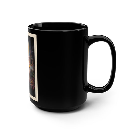 Butterfly Opus- 15 oz Mug | A Floral Series by Lois VanLiew