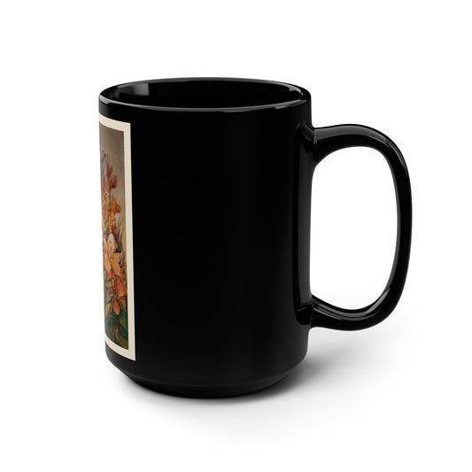 Floral Ascension- 15 oz Mug | A Floral Series by Lois VanLiew