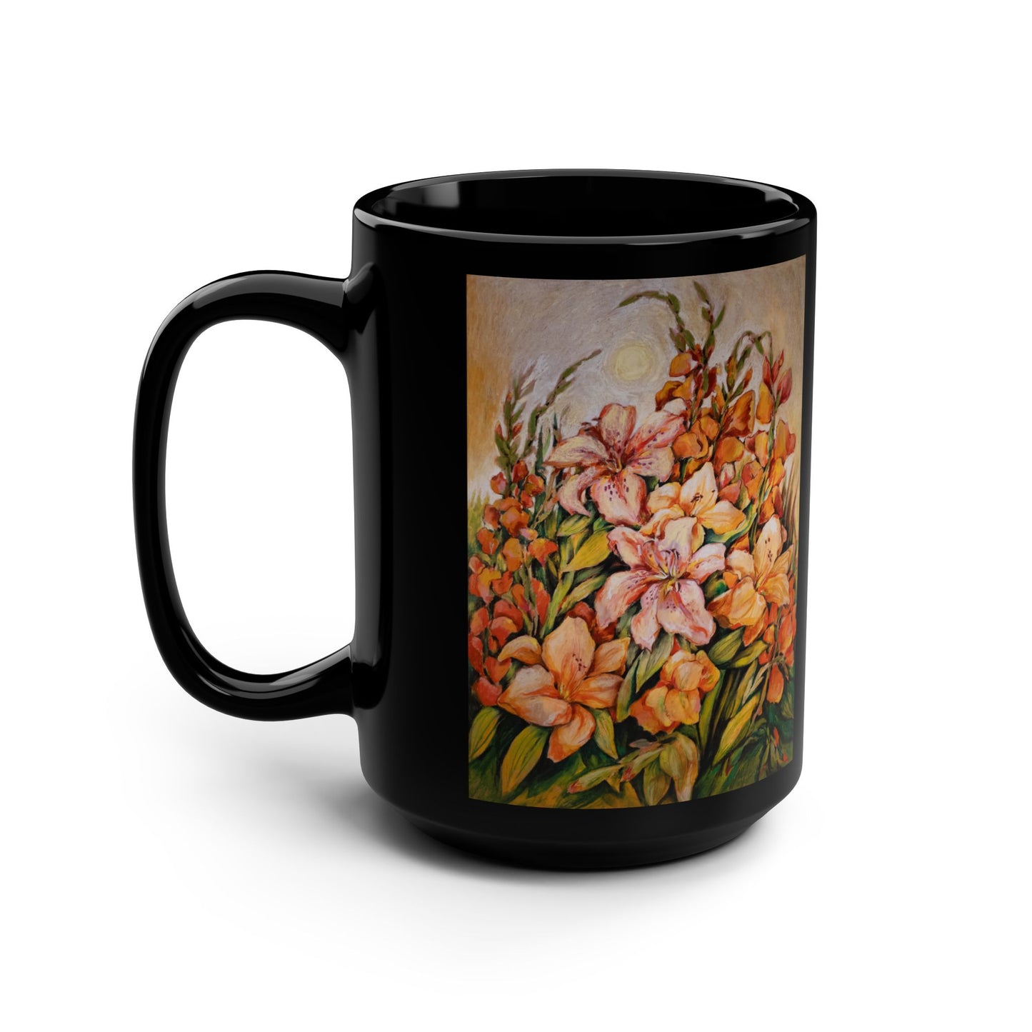 Floral Ascension- (Dual Image) 15 oz Mug | A Floral Series by Lois VanLiew