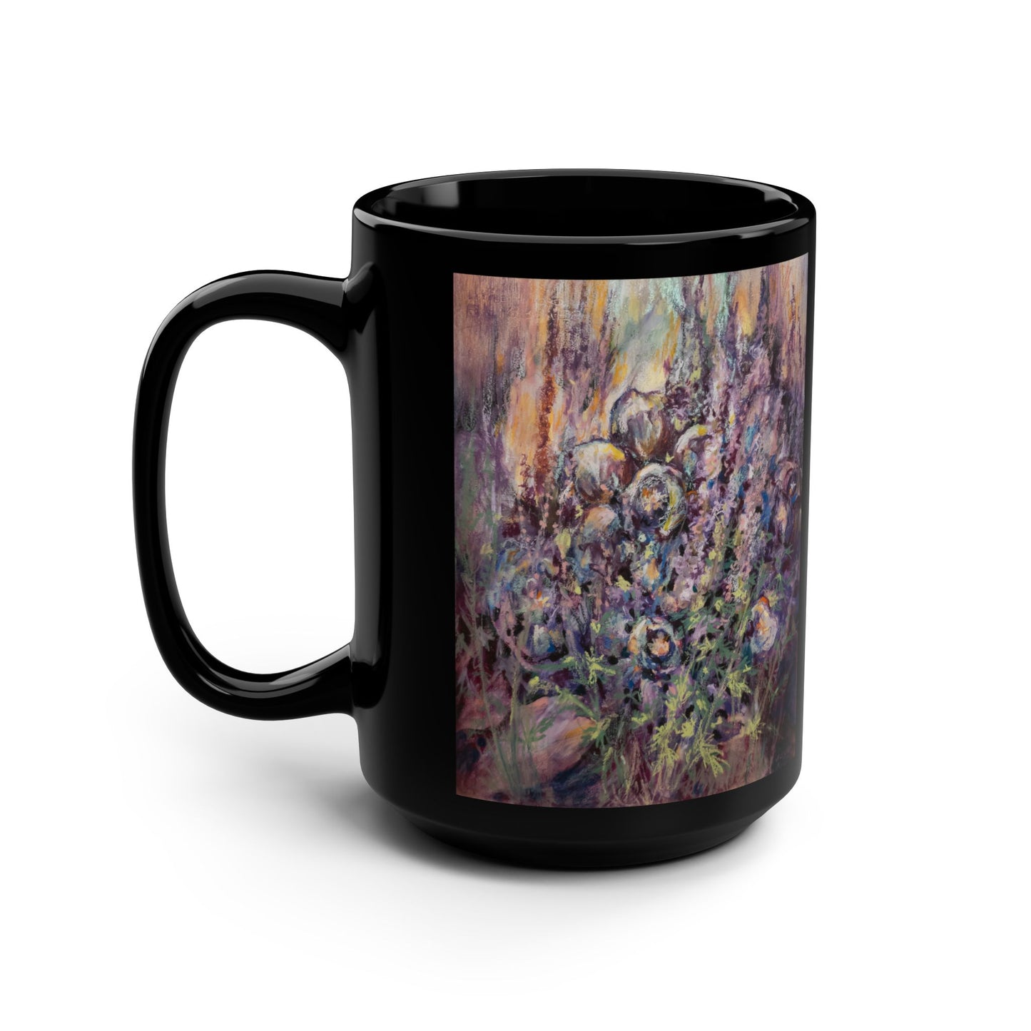 Reflections- (Dual Image) 15 oz Mug | A Floral Series by Lois VanLiew