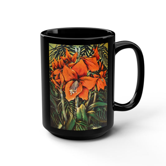 Colorful Garden Presents- (Dual Image) 15 oz Mug | A Floral Series by Lois VanLiew