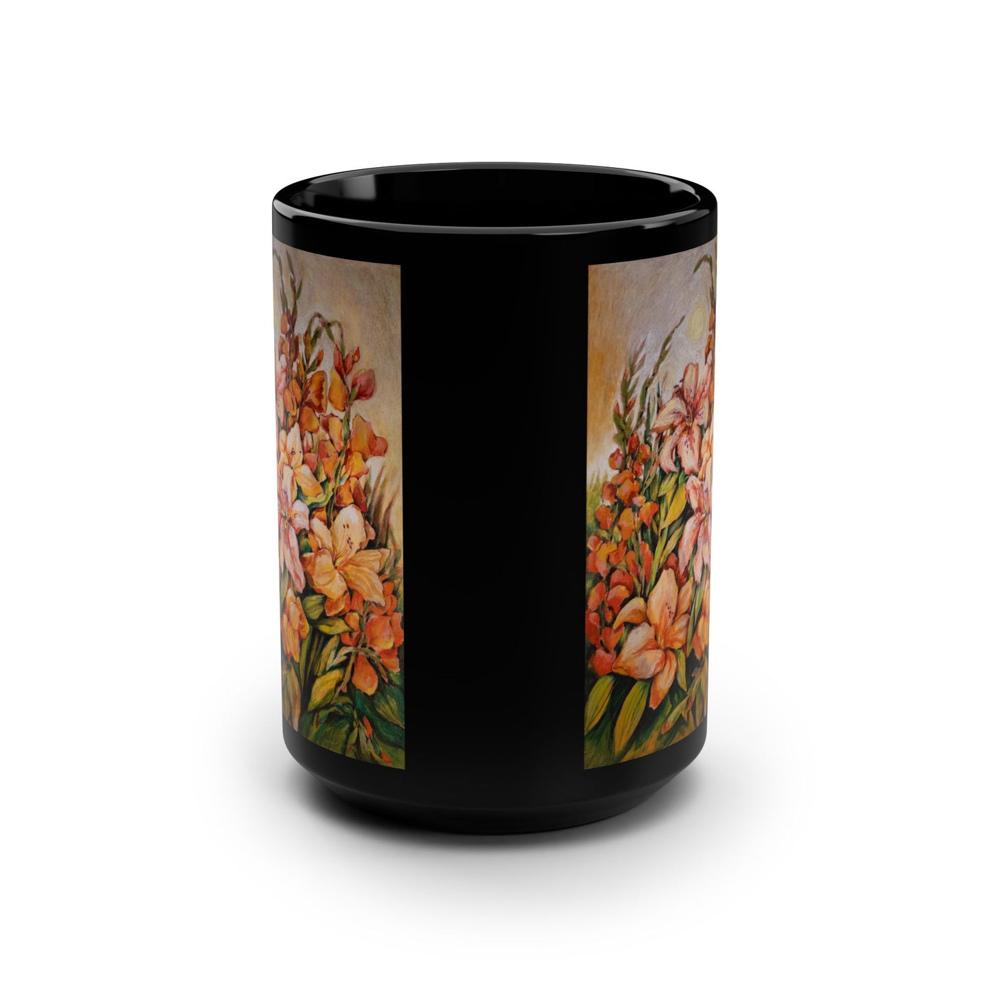 Floral Ascension- (Dual Image) 15 oz Mug | A Floral Series by Lois VanLiew