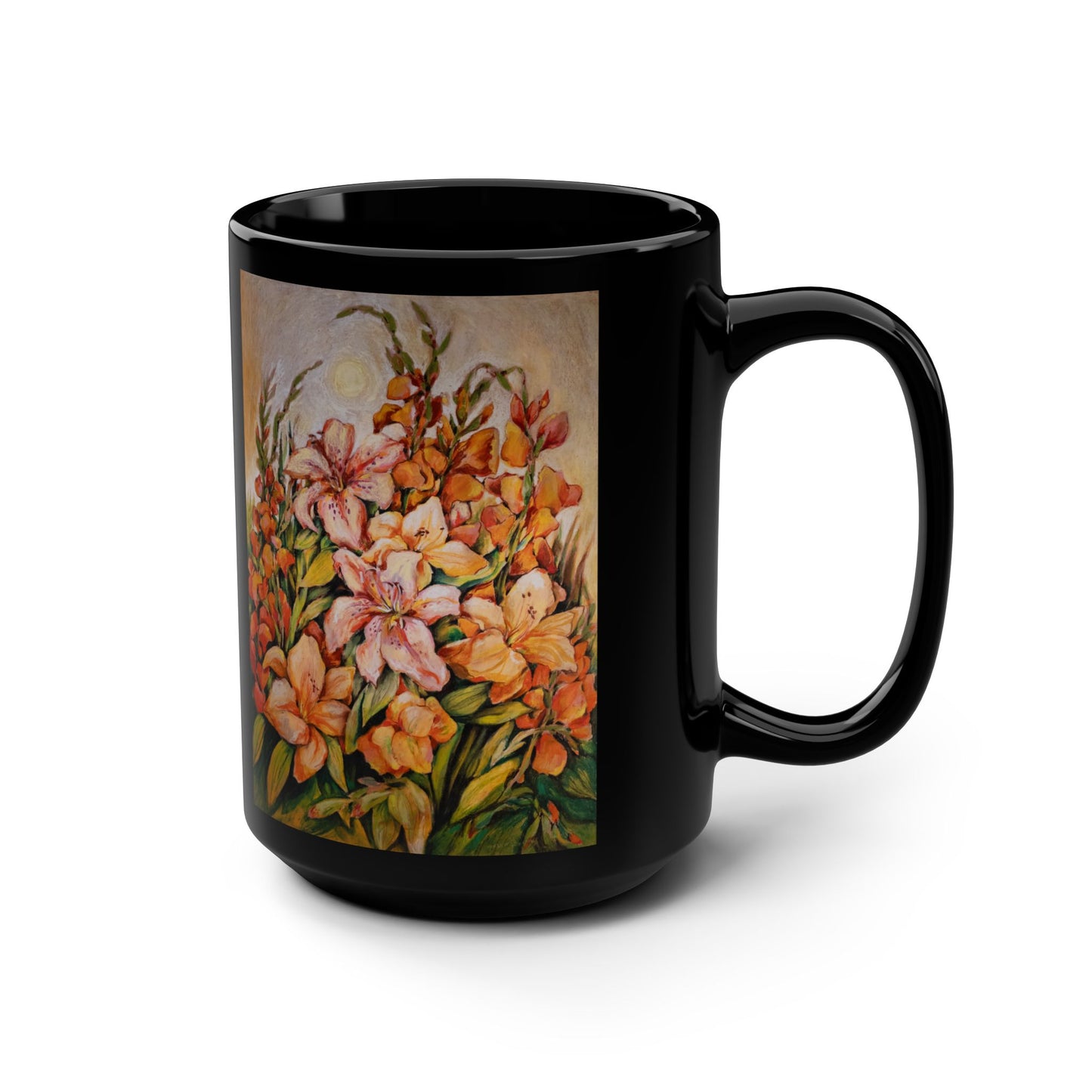 Floral Ascension- (Dual Image) 15 oz Mug | A Floral Series by Lois VanLiew