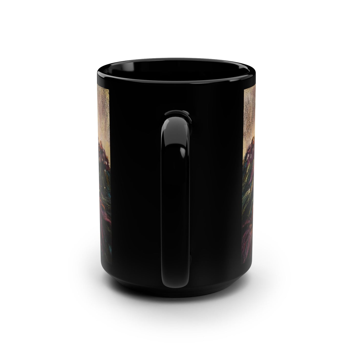 Perennially Purple- (Dual Image) 15 oz Mug | A Floral Series by Lois VanLiew
