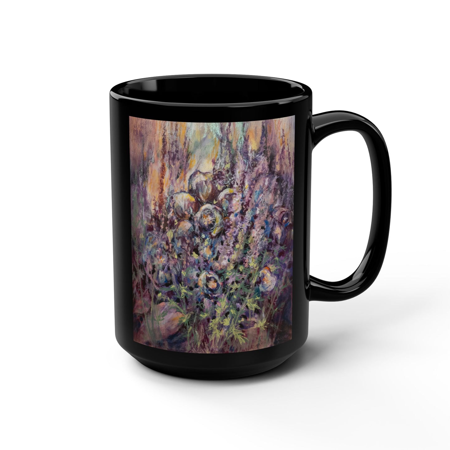 Reflections- (Dual Image) 15 oz Mug | A Floral Series by Lois VanLiew