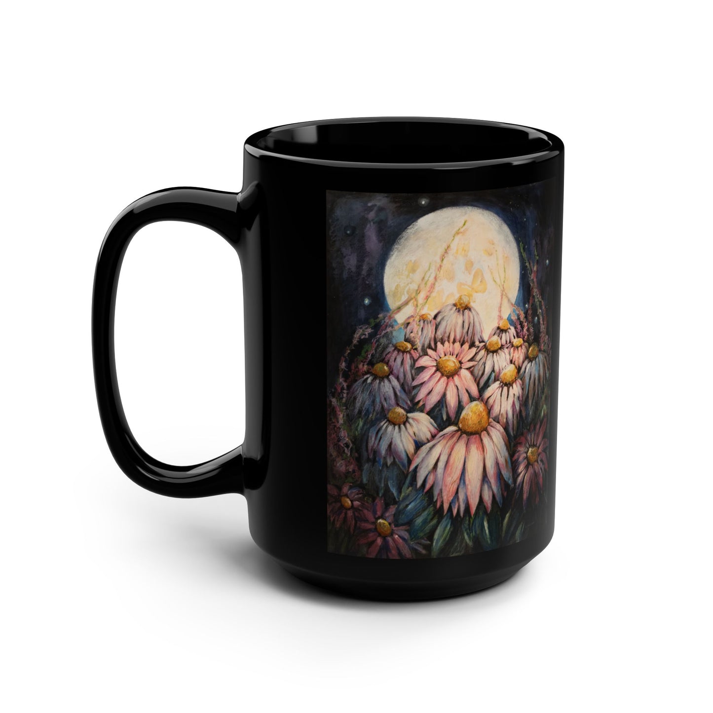 Butterfly Opus- (Dual Image) 15 oz Mug | A Floral Series by Lois VanLiew