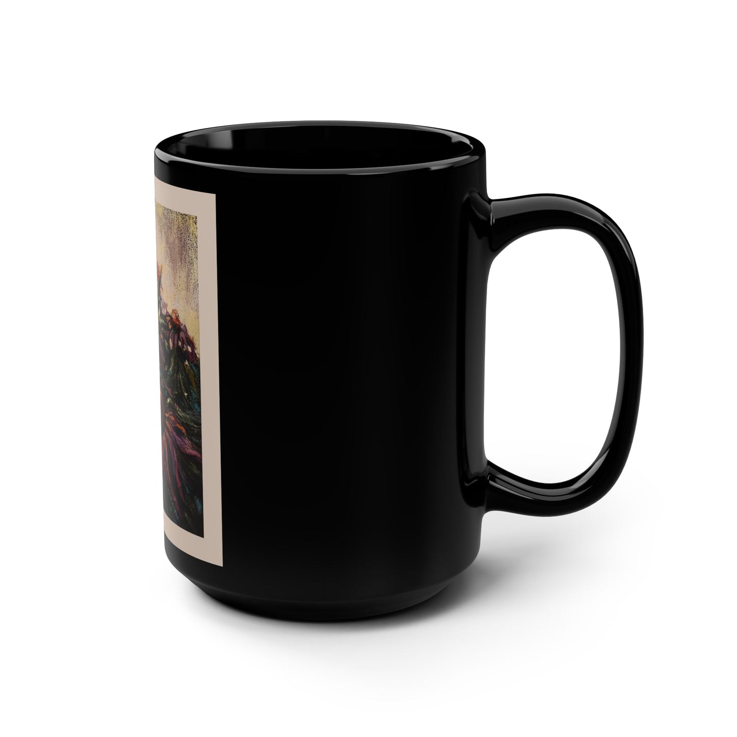 Perennially Purple- (Single Image) 15 oz Mug | A Floral Series by Lois VanLiew