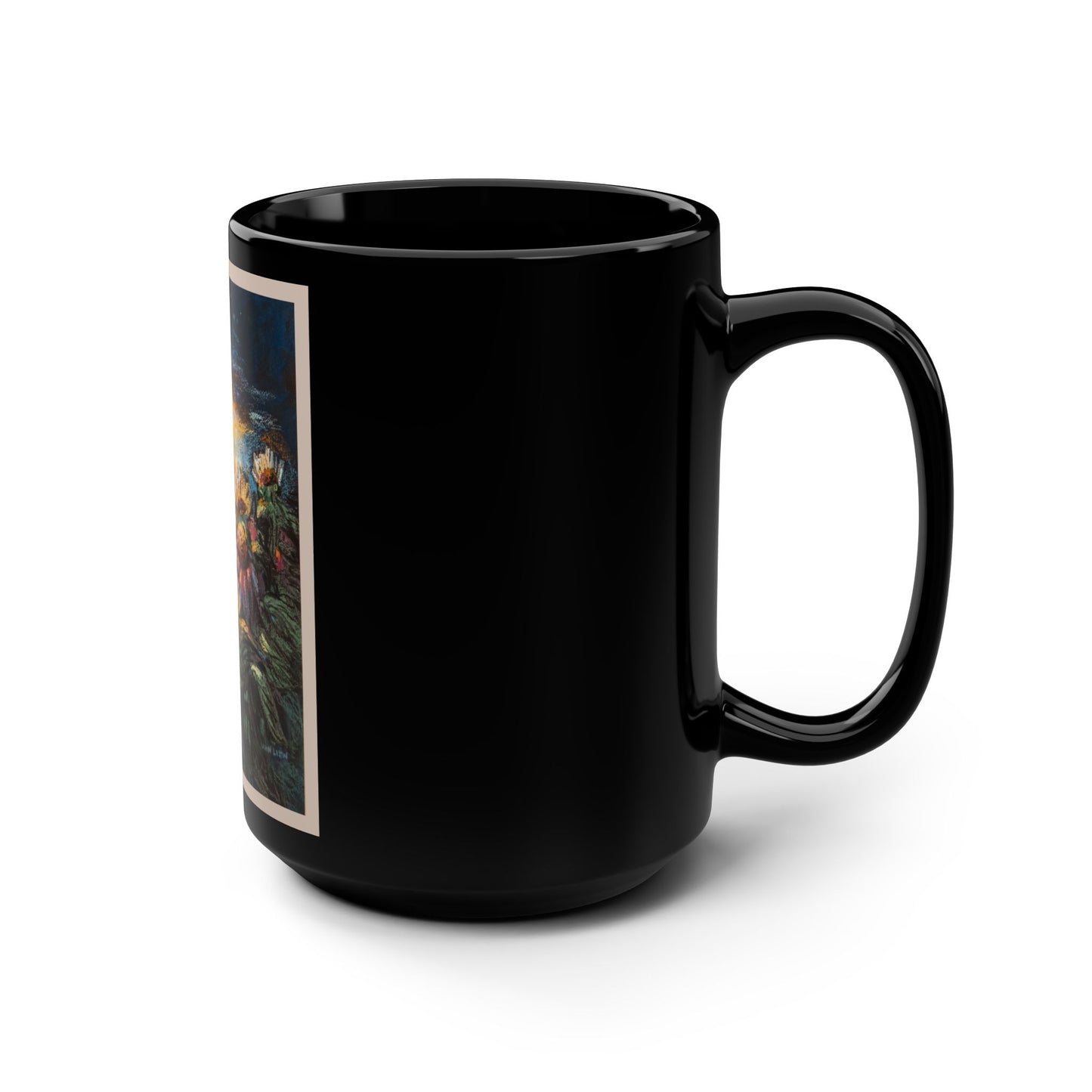 Full Moon Fiasco- (Single Image) 15 oz Mug | A Floral Series by Lois VanLiew