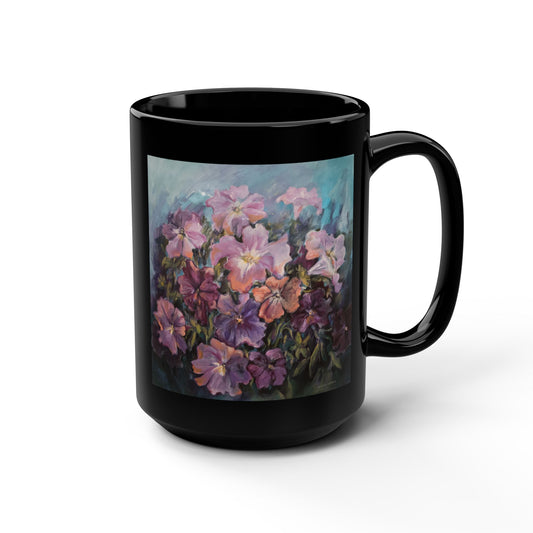 Mirabilis- Jalapa- (Dual Image) 15 oz Mug | A Floral Series by Lois VanLiew
