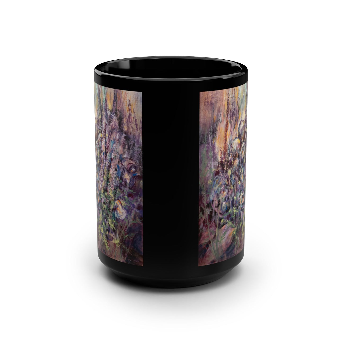 Reflections- (Dual Image) 15 oz Mug | A Floral Series by Lois VanLiew