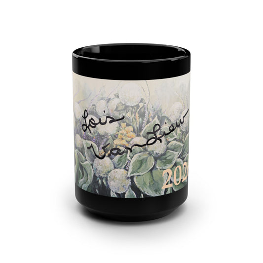 Signature Calendar Floral (2026 Edition) – 15 oz Mug | Quest Legacy Collection by Lois VanLiew