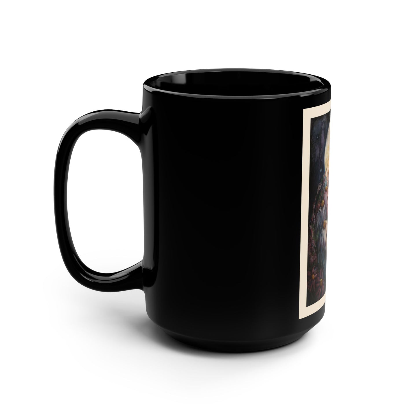 Butterfly Opus- (Single Image) 15 oz Mug | A Floral Series by Lois VanLiew