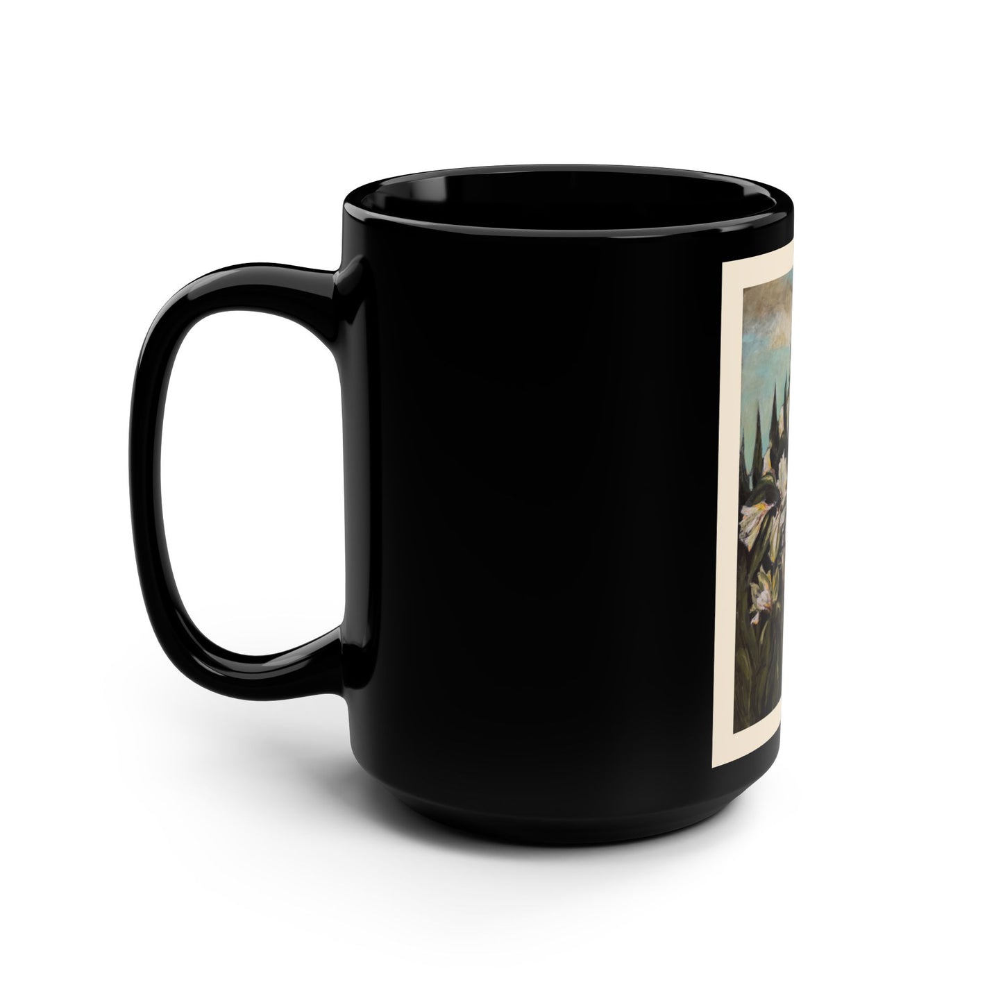 Wildflower- Sunspots- (Single Image) 15 oz Mug | A Floral Series by Lois VanLiew