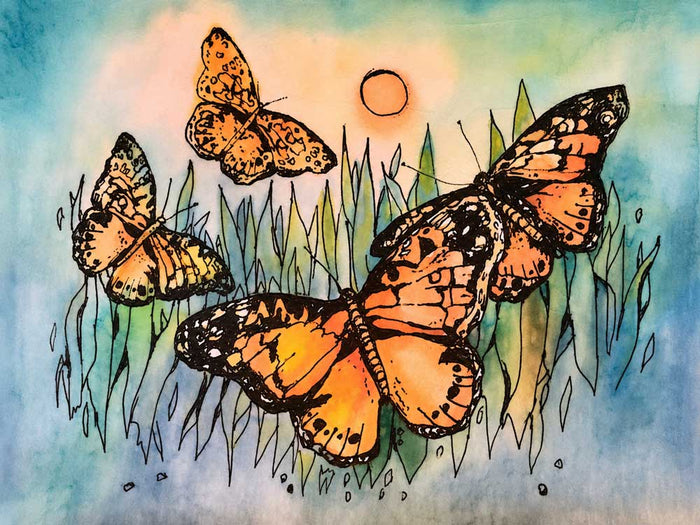 Painted Lady Rendezvous