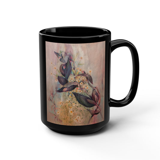 Shadow- Dancing- (Dual Image) 15 oz Mug | A Floral Series by Lois VanLiew