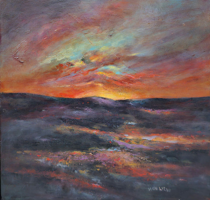 Prairie Sky Writer (Konza Prairie)