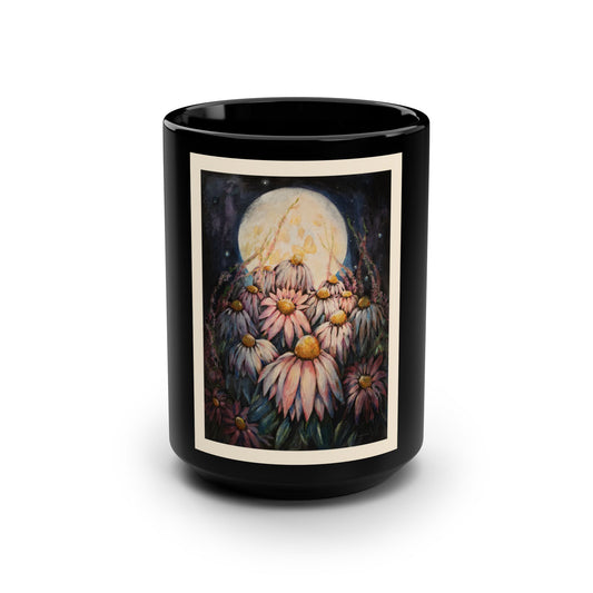 Butterfly Opus- 15 oz Mug | A Floral Series by Lois VanLiew