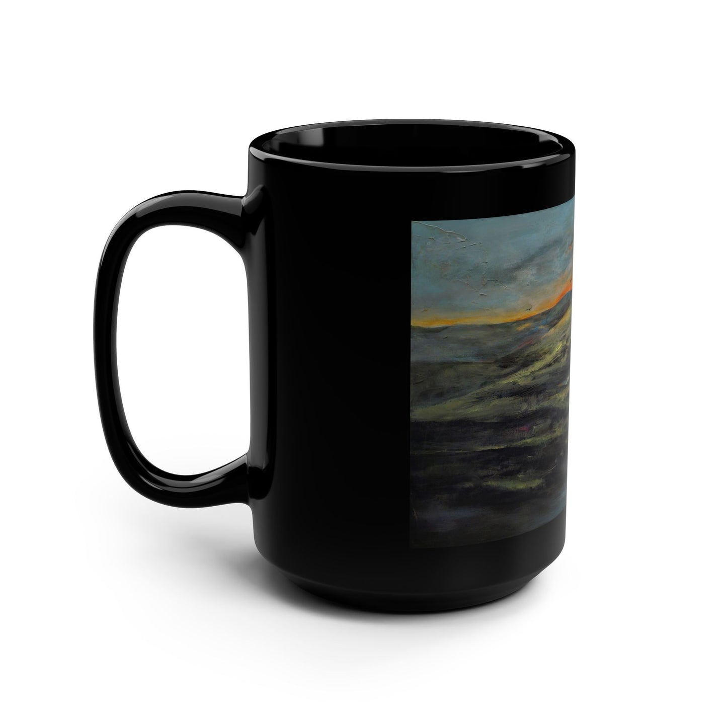 Flint Hills Jade- 15 oz Mug | A Prairie Retrospective II by Lois VanLiew