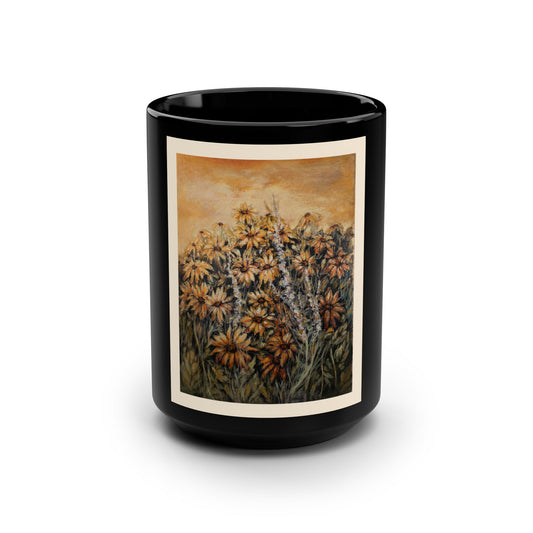 Spirit of the Meadow- 15 oz Mug | A Floral Series by Lois VanLiew