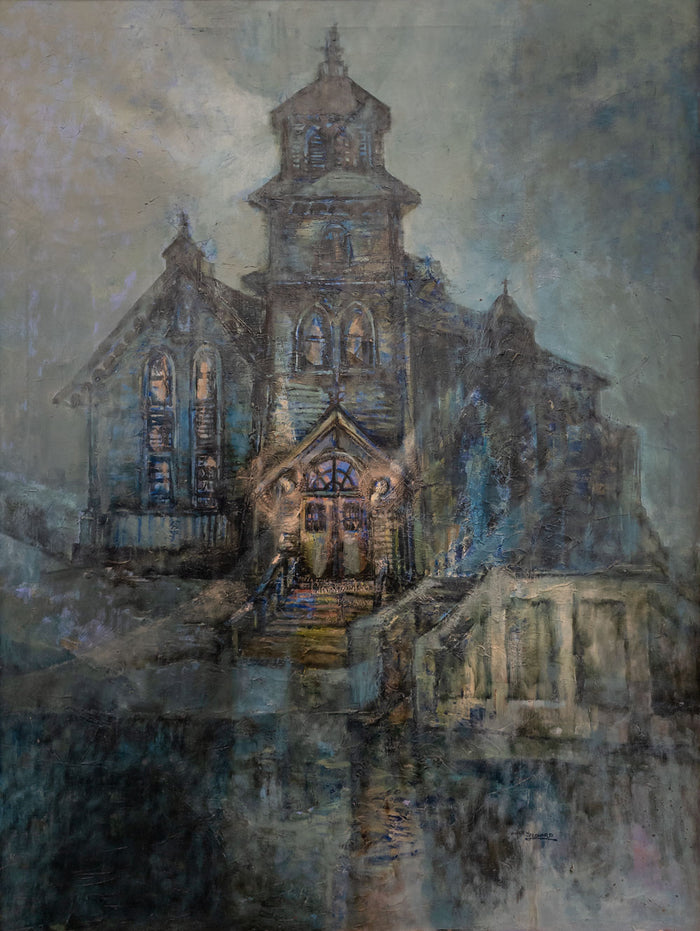 Fade into the Mist- Old Saint Anthony of Padua- Milwaukee before demolished 