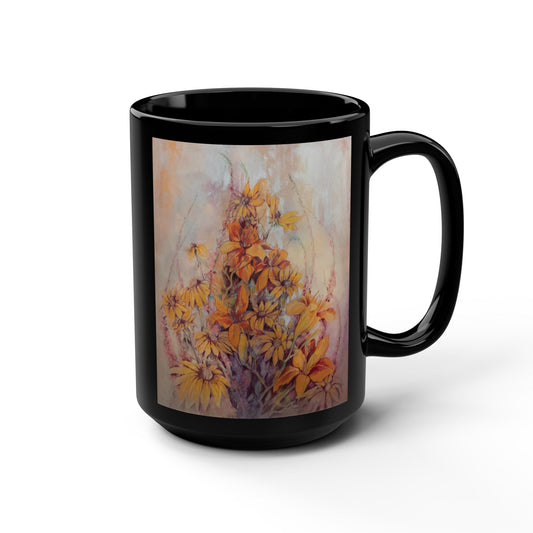 The Gift- (Dual Image) 15 oz Mug | A Floral Series by Lois VanLiew