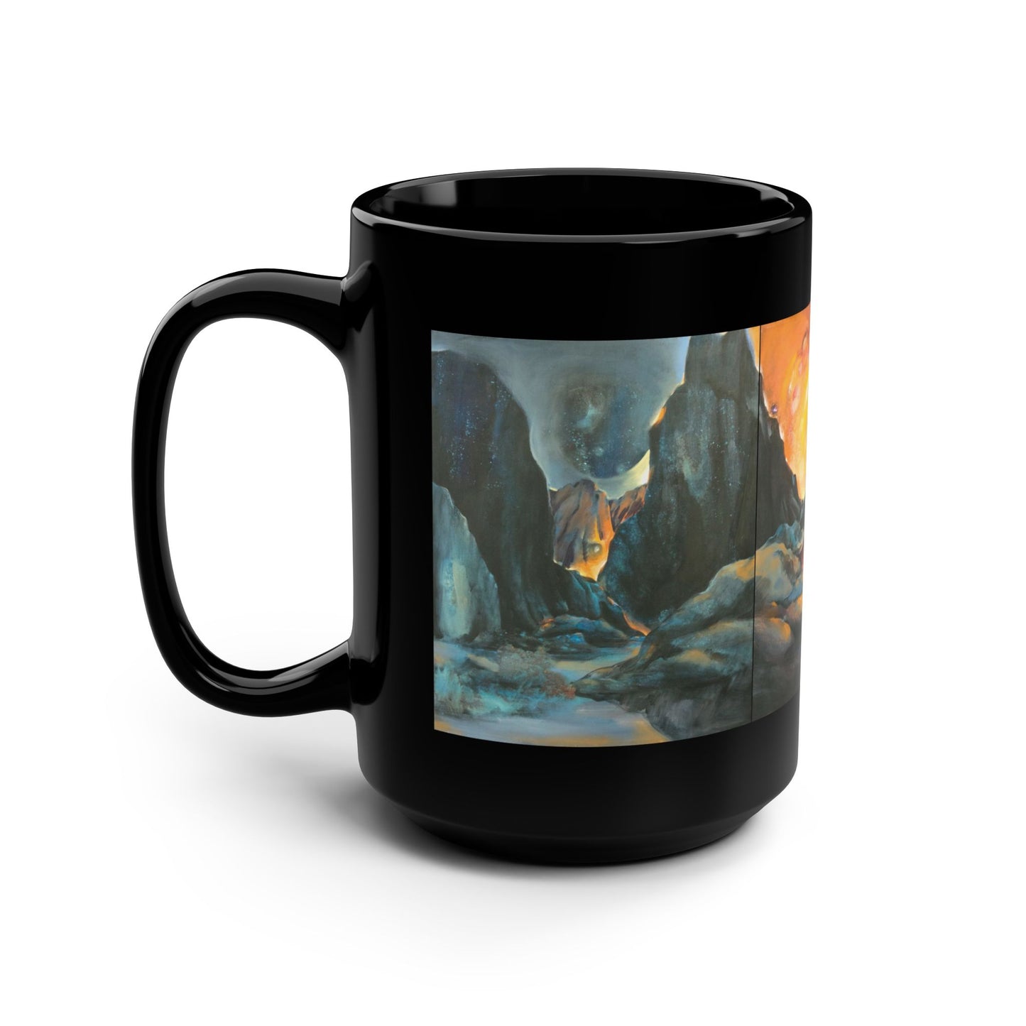 New Horizon- 15 oz Mug | Crystal Series Collection by Lois VanLiew