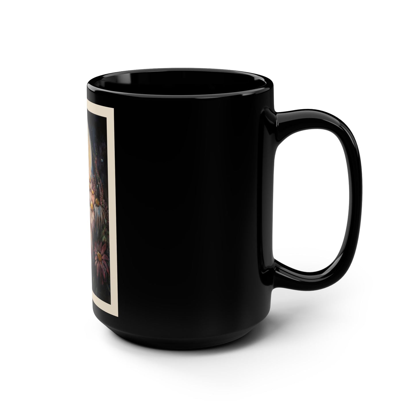 Butterfly Opus- (Single Image) 15 oz Mug | A Floral Series by Lois VanLiew