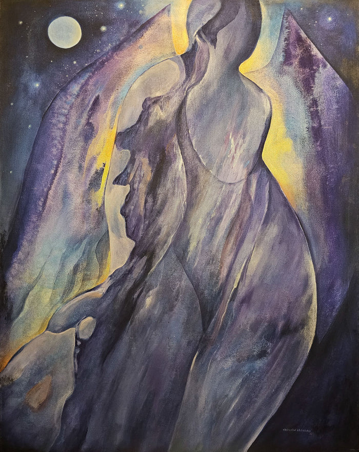 Charoite Goddess of Transformation, Charoite
