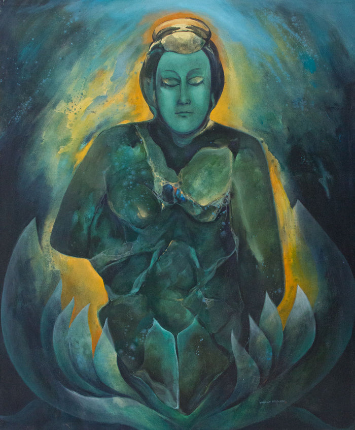 The Luminous Warrioress, Raw Emerald