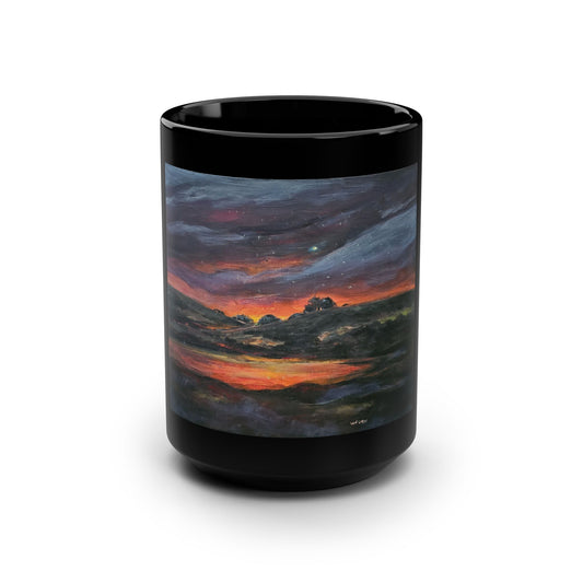 Star Gaizers- 15 oz Mug | A Prairie Retrospective II by Lois VanLiew