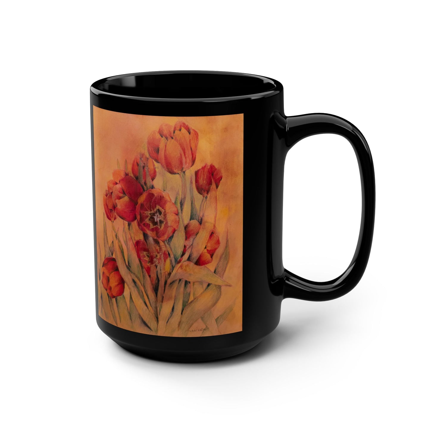 Spring-Renaissance- (Dual Image) 15 oz Mug | A Floral Series by Lois VanLiew