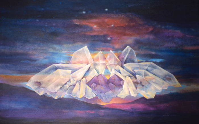 Portal, Quartz Crystal and Amethyst 