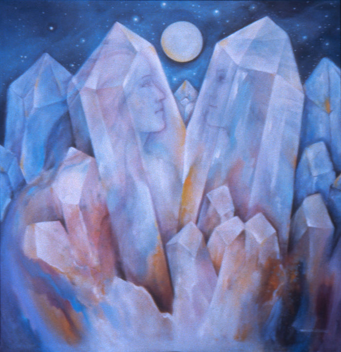 Goddess of the Twin Flame, Quartz Crystal