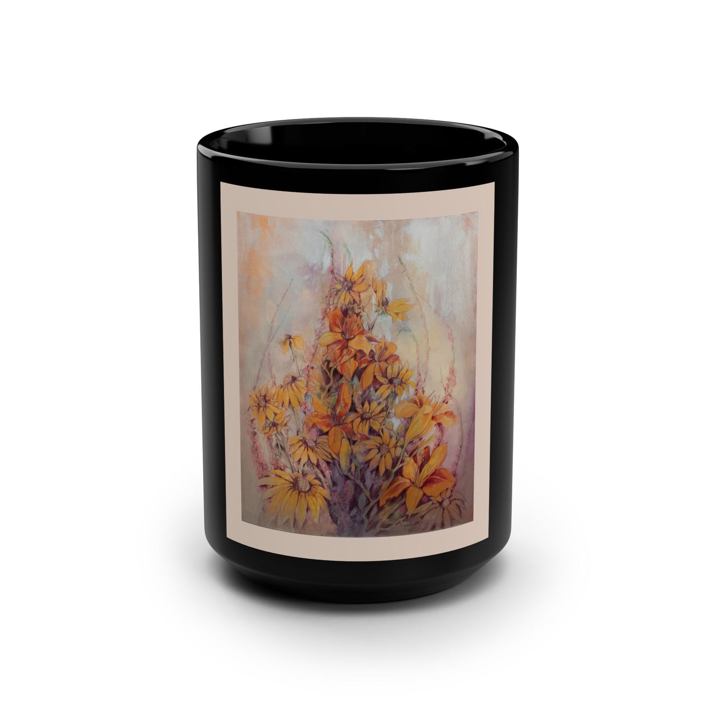 The Gift- (Single Image) 15 oz Mug | A Floral Series by Lois VanLiew