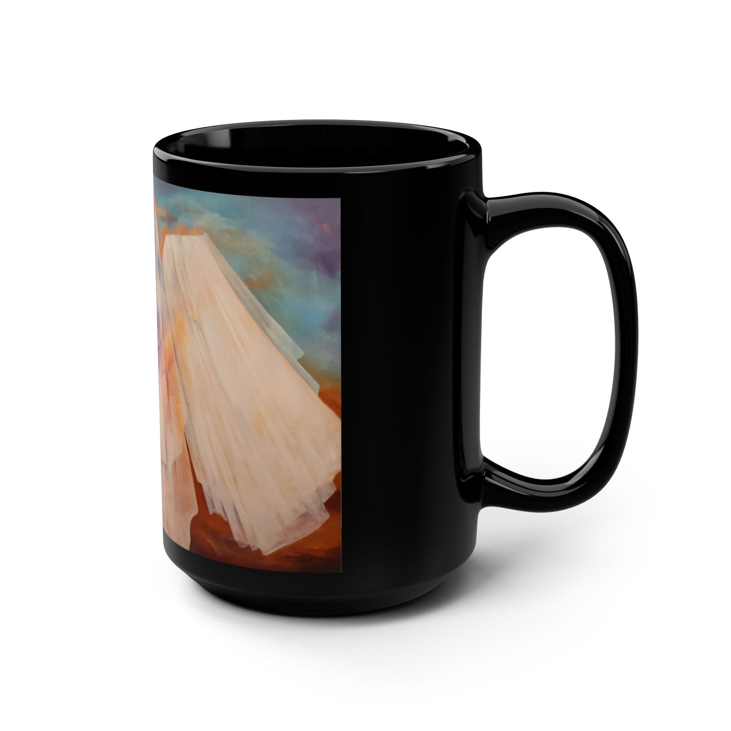 Anhydrite Angel- 15 oz Mug | Crystal Series Collection by Lois VanLiew