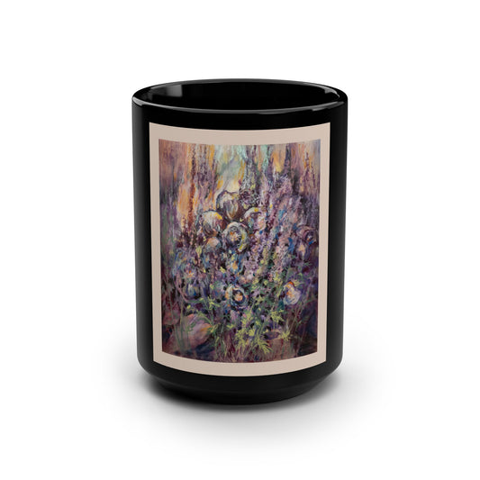 Reflections- 15 oz Mug | A Floral Series by Lois VanLiew