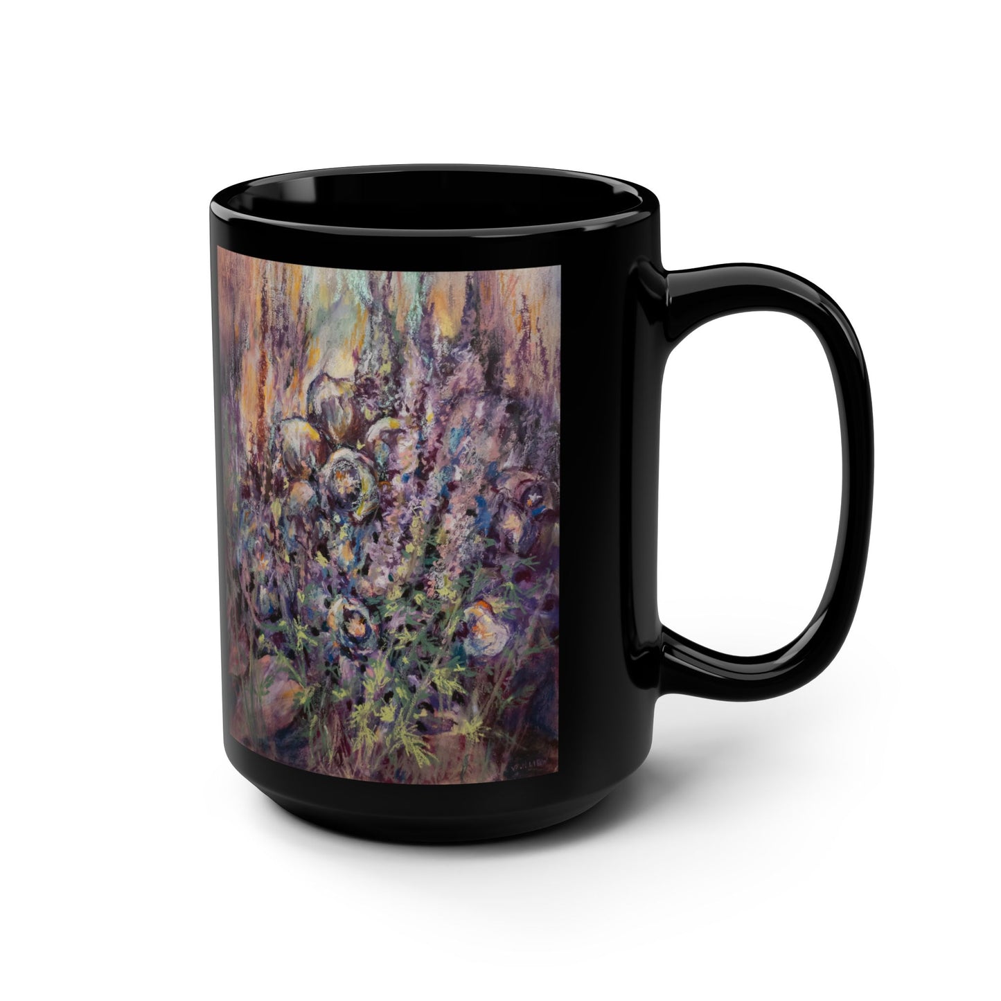 Reflections- (Dual Image) 15 oz Mug | A Floral Series by Lois VanLiew