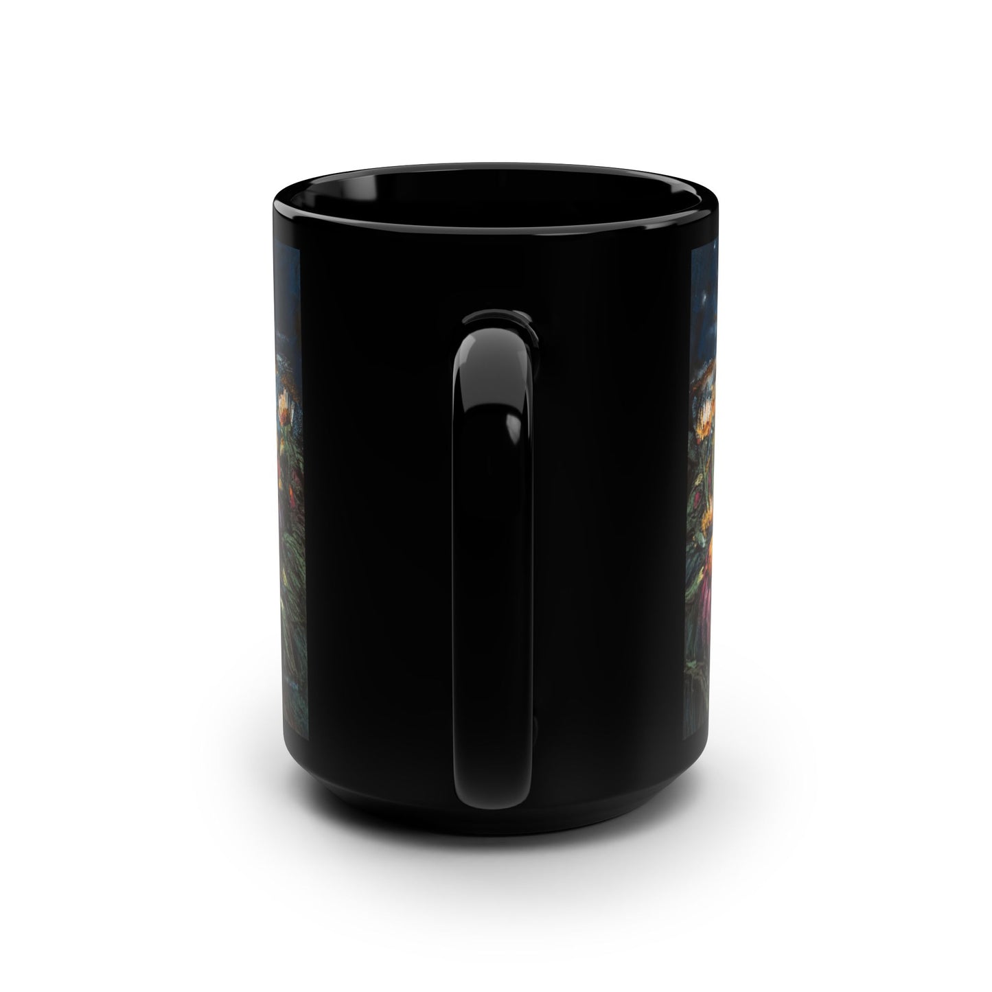 Full Moon Fiasco- (Dual Image) 15 oz Mug | A Floral Series by Lois VanLiew