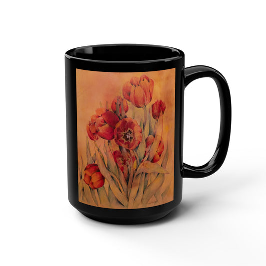 Spring-Renaissance- (Dual Image) 15 oz Mug | A Floral Series by Lois VanLiew