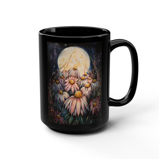 Butterfly Opus- (Dual Image) 15 oz Mug | A Floral Series by Lois VanLiew