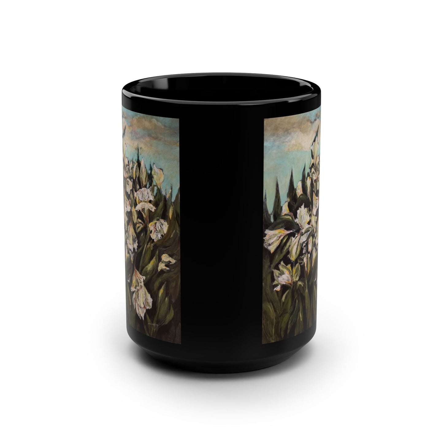 Wildflower- Sunspots- (Dual Image) 15 oz Mug | A Floral Series by Lois VanLiew