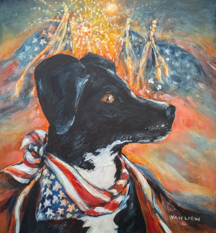 A Patriotic Puppy- Cami 2011